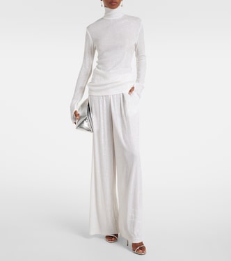 Sequined wide-leg pants | Norma Kamali