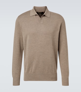 Virgin wool polo sweater | Loro Piana