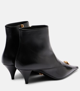 La Medusa 55 leather ankle boots | Versace