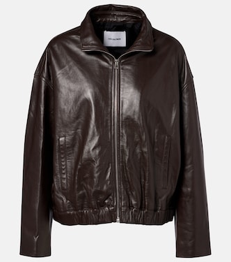 Leather jacket | Yves Salomon