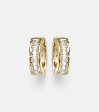 Ivy Eternity 18kt gold earrings with diamonds | Octavia Elizabeth