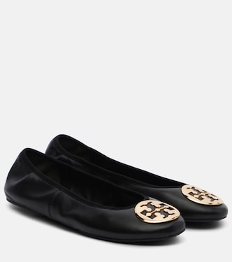 Reva leather ballet flats | Tory Burch