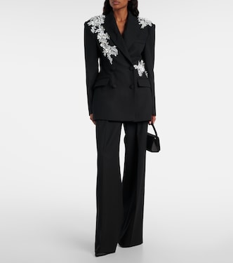 Danna high-rise wide-leg pants | Rebecca Vallance