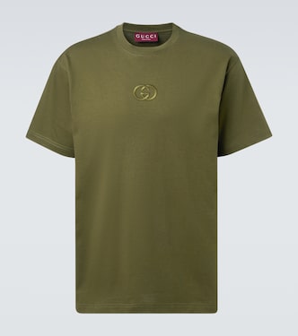 Interlocking G cotton jersey T-shirt | Gucci