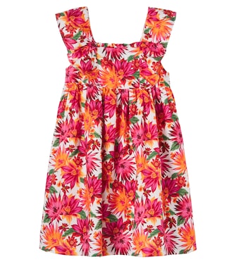 Kleid aus Baumwolle und Leinen | Tartine et Chocolat