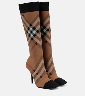 Botas calcetín 105 con Vintage Check | Burberry
