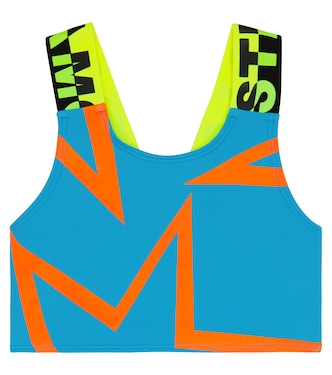 Printed sports bra | Stella McCartney Kids