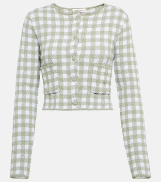 Cardigan Flicker a quadri | Altuzarra