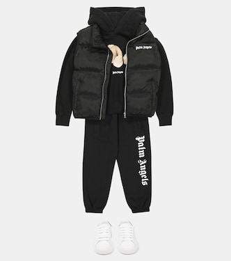 Bedruckter Hoodie aus Baumwolle | Palm Angels Kids