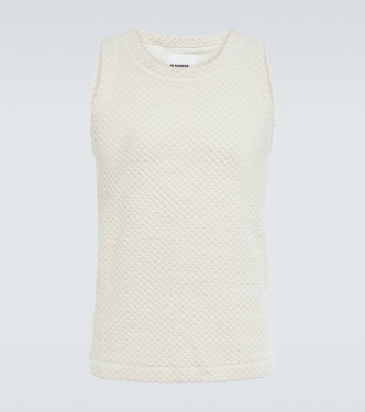 Tank top in misto cotone | Jil Sander