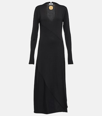 Midikleid aus Schurwolle | Jil Sander