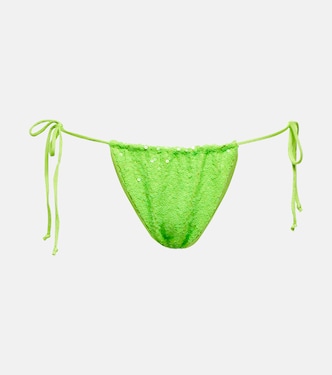 Culotte de bikini à sequins | Norma Kamali