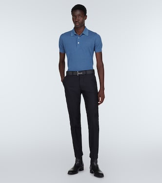 Polo de algodón y seda | Tom Ford