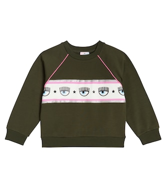 X Chiara Ferragni Sweatshirt aus Jersey | Monnalisa