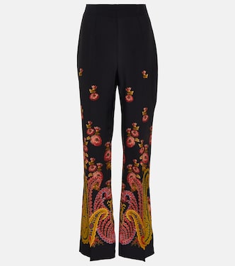 Pantaloni in seta a vita alta | Etro