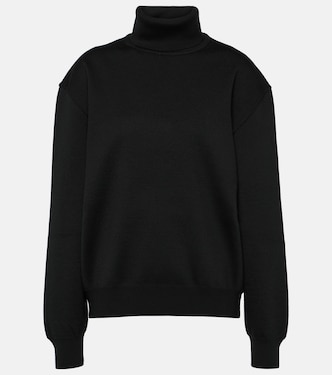 Jersey de cuello alto de mezcla de lana | Alaïa