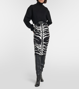Wool-blend turtleneck sweater | Alaïa