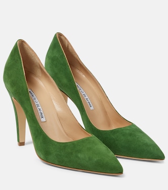 Salones Nelirapla de ante | Manolo Blahnik