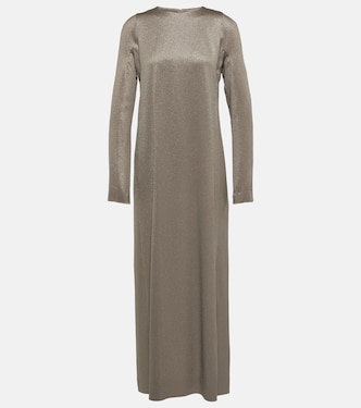 Iris metallic maxi dress | Fforme