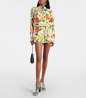Shorts con stampa a vita media | Stella McCartney