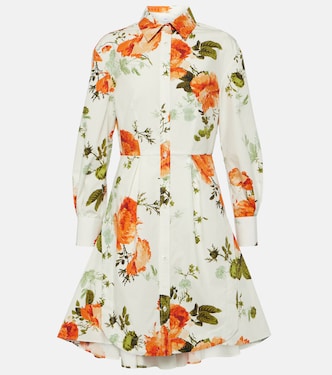 Minikleid aus Baumwollpopeline | Erdem