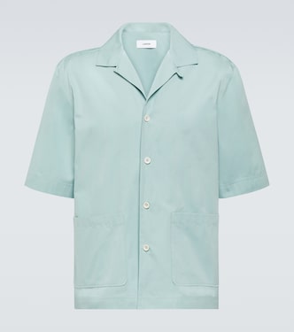 Camisa bowling de popelín de algodón | Lardini
