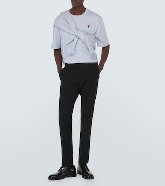 T-Shirt Ami de Cœur aus Baumwoll-Jersey | Ami Paris
