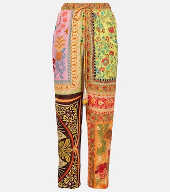 Pantaloni regular con stampa | Farm Rio