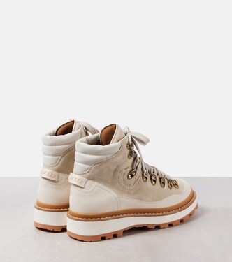 Bottines Peka Trek en daim | Moncler