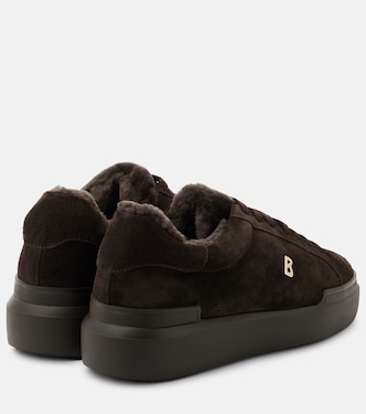 Baskets Hollywood en daim et shearling | Bogner