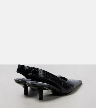 Escarpins en cuir embossé | Toteme