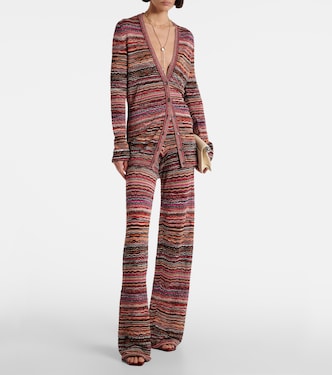 Cárdigan de lamé a rayas | Missoni