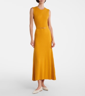 Ribbed-knit wool and cashmere maxi dress | Gabriela Hearst