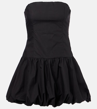 Saskia strapless cotton minidress | Faithfull