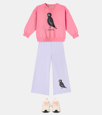 Sweatshirt Blackbird aus Baumwoll-Jersey | Mini Rodini