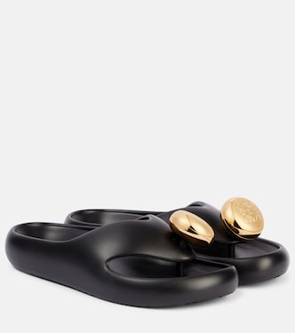 Paula's Ibiza Foam Pebble PVC slides | Loewe