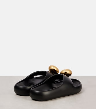 Mules Paula's Ibiza Foam Pebble en PVC | Loewe