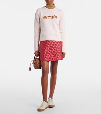 Pull en laine et cachemire à logo | Moncler