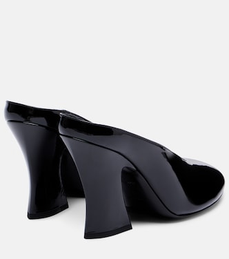 Sculpted 90 mirrored leather mules | Givenchy