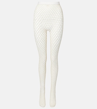 RHW Web wool-blend tights | Wardrobe.NYC