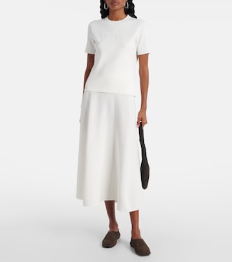 Lazio crêpe midi skirt | Max Mara