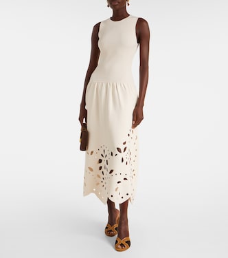 Rosaline broderie anglaise midi dress | Ulla Johnson