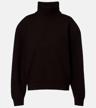 羊毛高领毛衣 | Saint Laurent