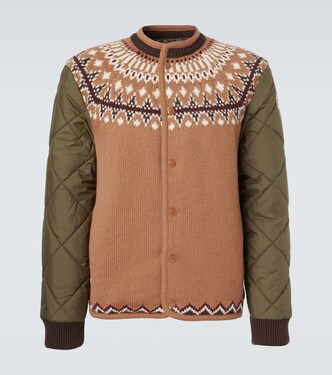 Cardigan aus Jacquard-Strick | Moncler