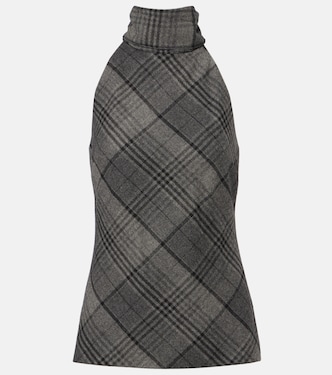 Chilton tie-neck wool blouse | Ralph Lauren Collection