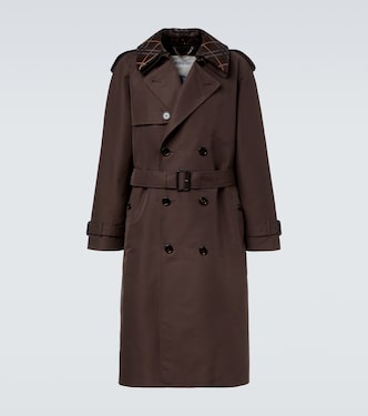 Trench-coat Burberry Check en soie et coton | Burberry