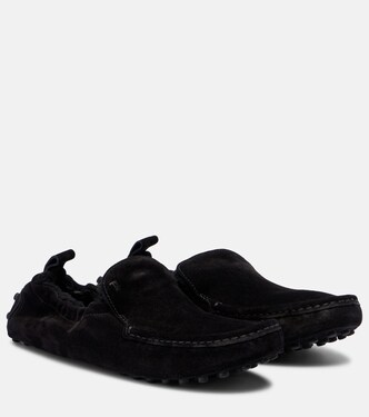 Gommino 시어링 라이닝 스웨이드 드라이빙 슈즈 | Tod's
