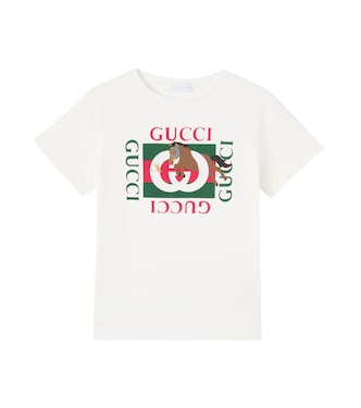x Euan Roberts cotton jersey T-shirt | Gucci Kids