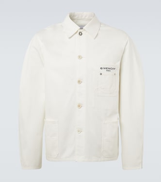 Logo cotton canvas jacket | Givenchy
