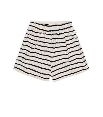 Shorts de punto fino de algodón | Brunello Cucinelli Kids